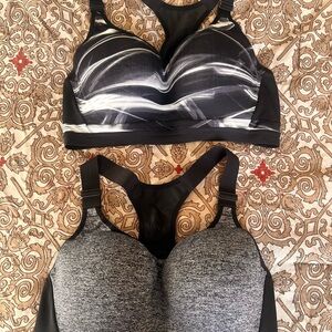 Two Victoria secret Sports Bras 38D